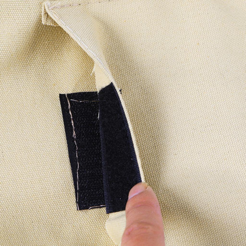 Fishing Rod Organizers Bag Portable Fishing Tackle Storage Bag Folding Canvas Fishing Poles Carry Organizers Enduring