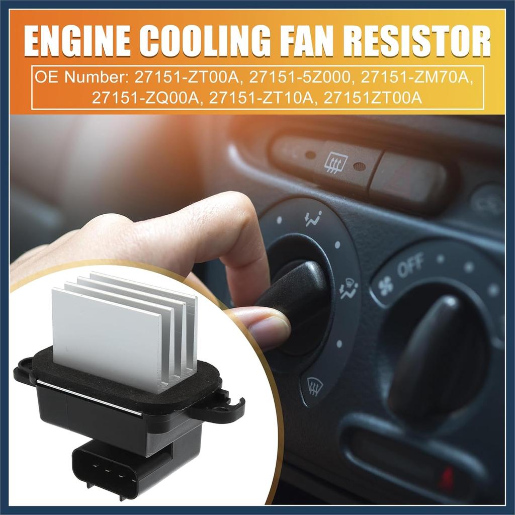 27151-5Z000 27151-ZT00A Car HVAC Blower Motor Resistor for Infiniti QX56 2004-2008 for Nissan Pathfinder 2005-2010 Stylish Design