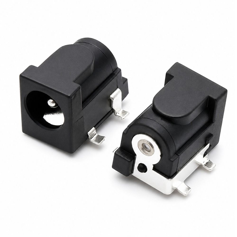 10Pcs Black Female DC Power Jack DC062 Connector  for Electronic Devices