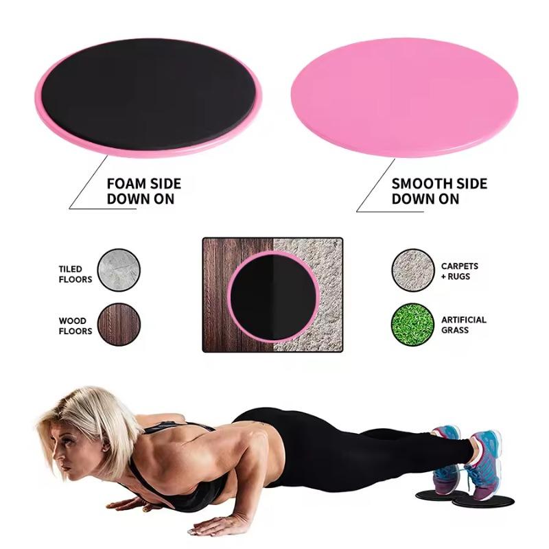 Fitness Household Pilates Core Sliders Exercise Gliding Discs Full-Body Workout Accessories Abdominal Training Sports Equipment