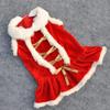 Christmas Decoration Puppy Santa Clothes Pet Costume Dog Winter Skirt Supplies