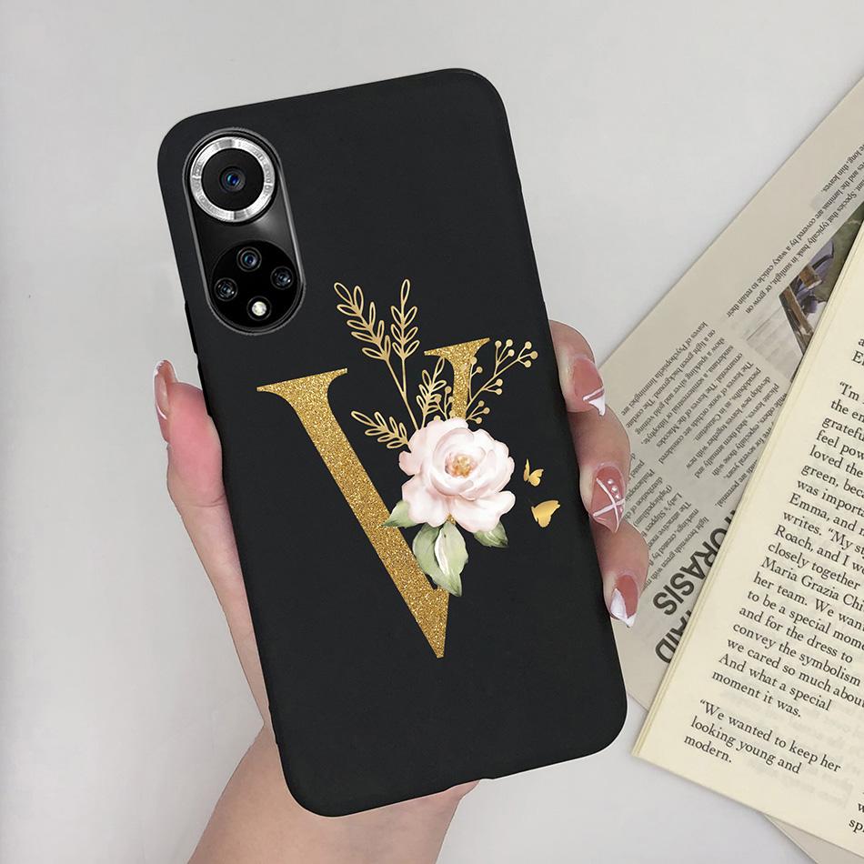 Für Huawei Nova 9 SE Pro Hülle Niedliche Buchstaben Weiche Silikonhülle Für Huawei Nova9 Pro Nova 9SE Handyhülle Fundas Stoßfester Bumper