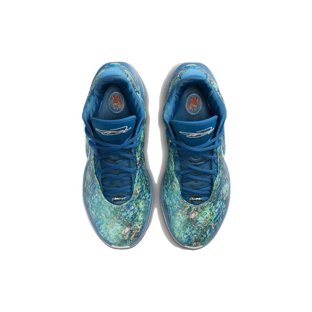 Nike LeBron 21 Abalone Men Sneakers Blue Industrial-Blue Court-Blue FN0708-400