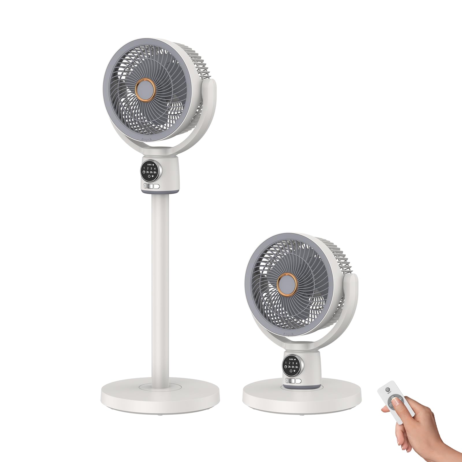 

Udoric Circulator USB Angle Easy to 5 Levels Power Saving Night Light Timer Remote Control Powerful Air DC Height Multipurpose in One Rainy Season белый