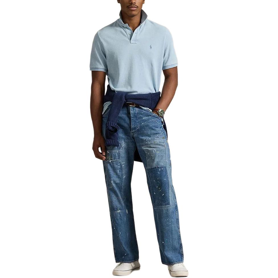 Polo Ralph Lauren SS26 Classic Short Sleeve Polo Shirt With Pony Embroidery Breathable Mesh Men tops MNPOKNI1N823934-400