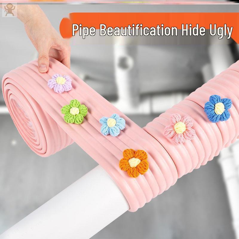 Decorative Sleeve for Concealing Gas and Downpipes