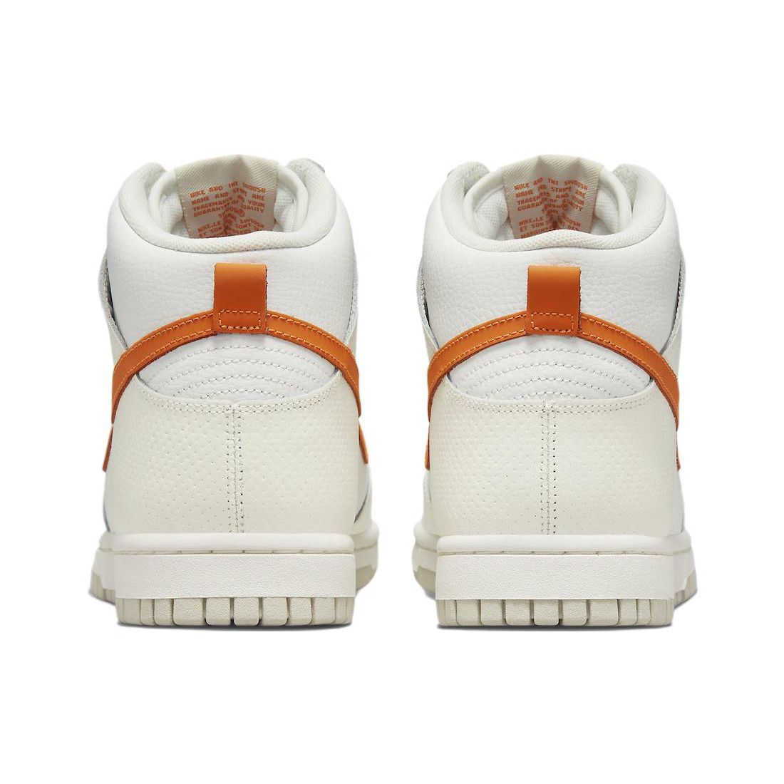Женские кроссовки Nike Dunk High White Magma Orange Summit-White DV6986-100 36.5 — фото 5