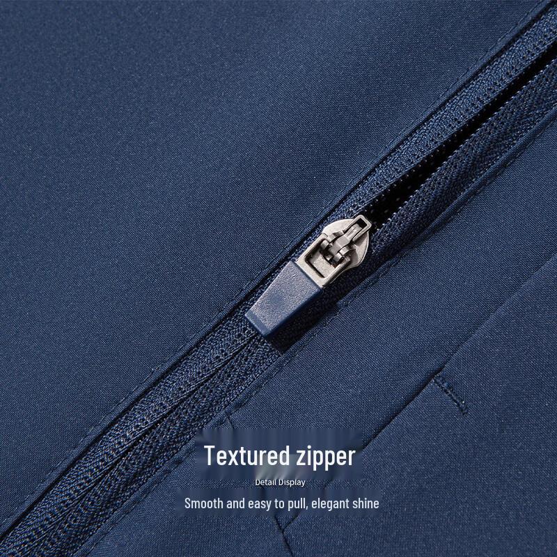 Hodo Men's Easy Care Stand Collar Jacket
