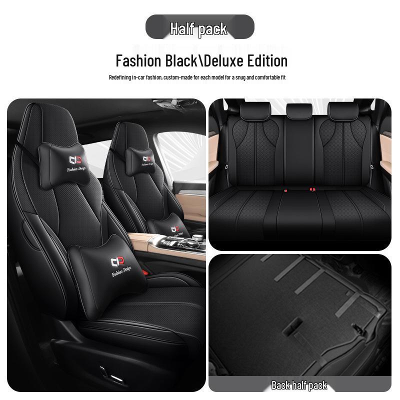 Jianghuai QXPHEV Full Leather Universal Car Seat Cushion - New Model for All Seasons