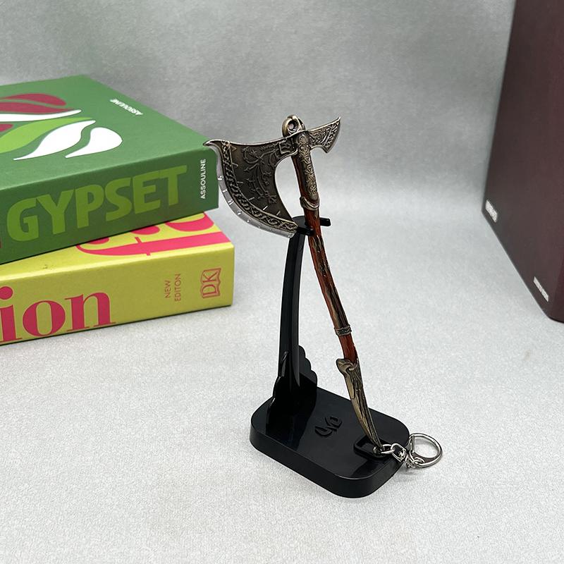 16cm God of War Leviathan Axe Kratos Game Replica Metal WeaponsModel Collectible Decoration 1:6 Action Figure Accessory Toy Boys