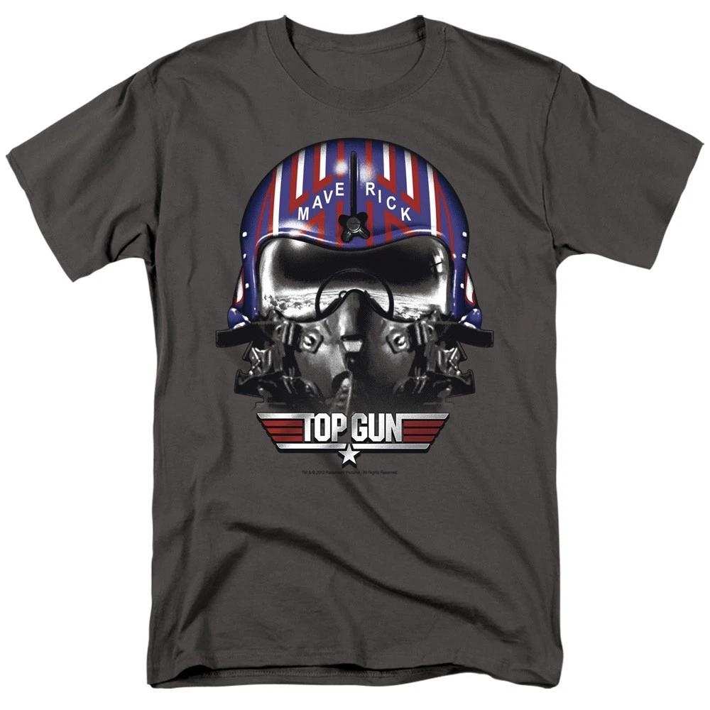Top Gun - Maverick Helmet -  Unisex Short Sleeve Children s T-shirt - Gray 100