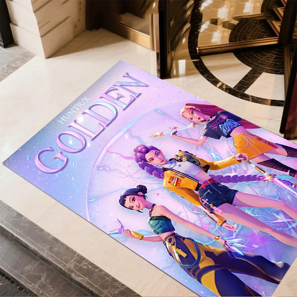 Galactic Glamour Squad Area Rug Suitable for Hallway Dormitory Decorate room Game Room Antislip Carpet Anime Office Decor Spiritual Gift