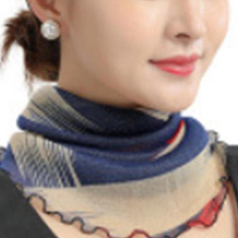 Fashion Sunscreen Veil Small Silk Scarf Neck Guard Mask Headband Motorcycle Sun Protection Head Scarf UV Prote… More