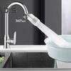 Sink Faucet Water Filter 360-degree Rotating 2 Mode Splash Universal Easy To Install Hard Tap Water Softener Water Filter Kitchen Supplies