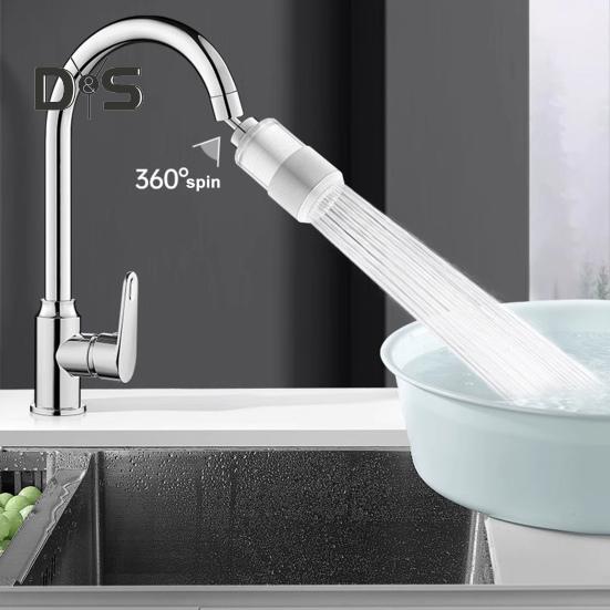 Sink Faucet Water Filter 360-degree Rotating 2 Mode Splash Universal Easy To Install Hard Tap Water Softener Water Filter Kitchen Supplies