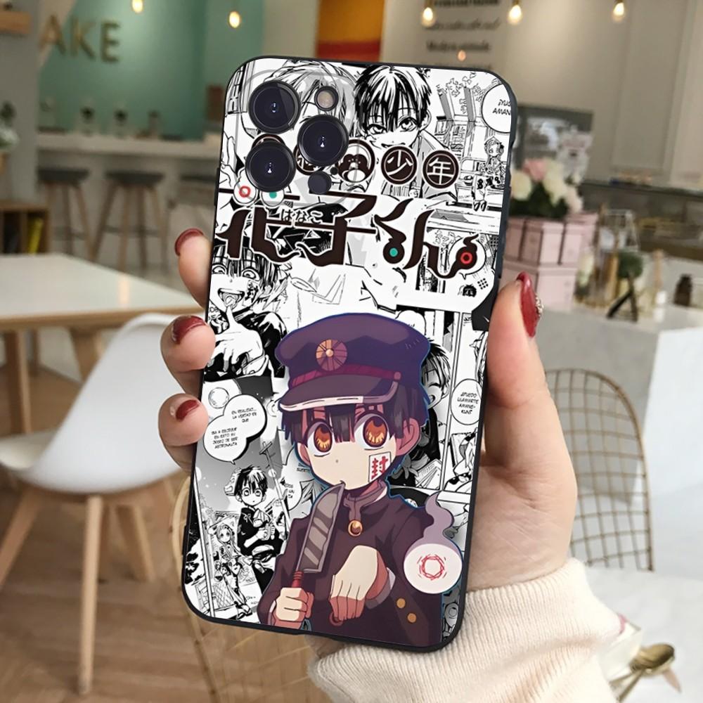 Toilet Bound Hanako Kun Phone Case Silicone Soft for Iphone 16 15 14 13 12 11 Pro Mini XS MAX Plus X Cover