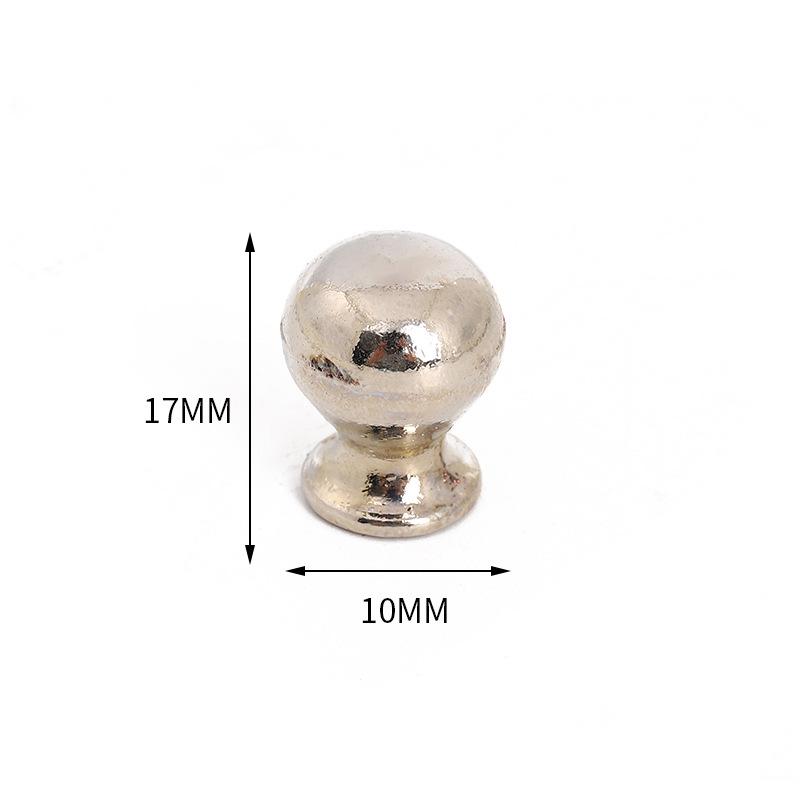 Retro Modern Zinc Alloy Round Pattern Drawer Cabinet Handles