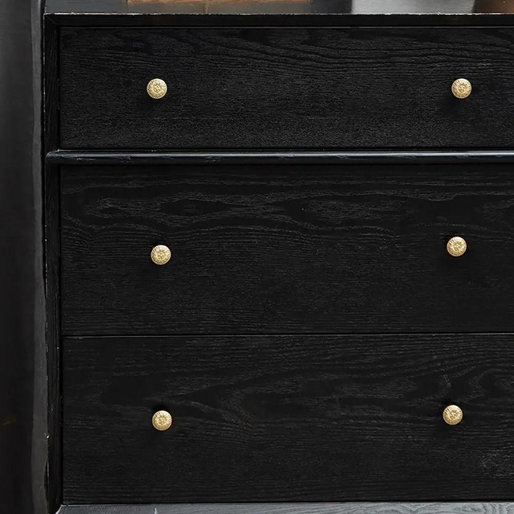 Hardware Messing Kastdeur Handgreep Gouden Europese Stijl Chrysant Handgrepen Retro Ontwerp Kledingkast Knoppen Commode