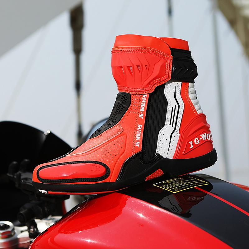 New Anti-Slip, Wear-Resistant Motorcycle & Mountain Bike Racing Boots