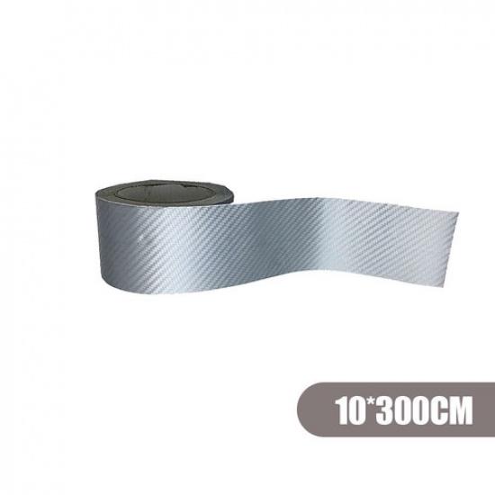 Car Door Protector Sticker Sill Scuff Body Anti Scratch Cover Carbon Fiber Strip