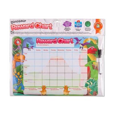 Cuadro magnético de recompensas: aprender puede ser divertido (Dinosaurio)