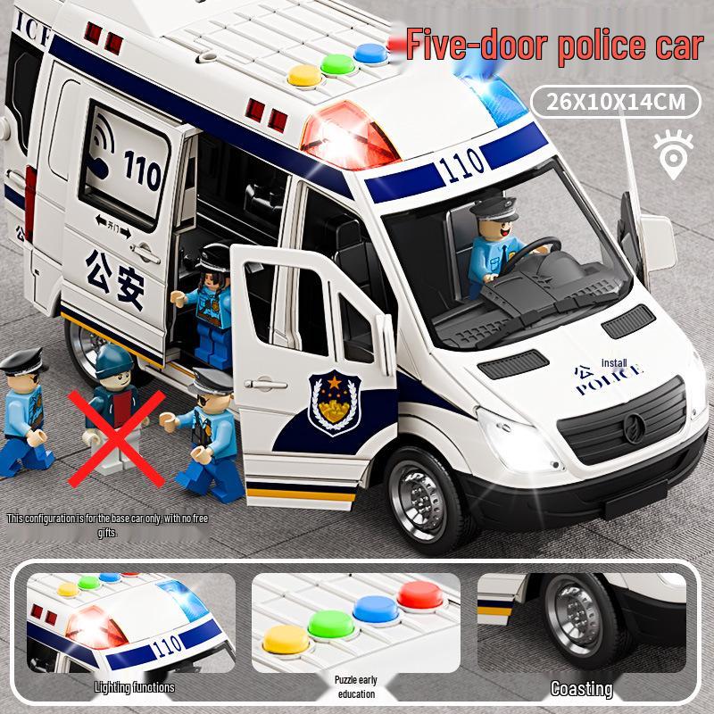Children s Off-Road Police Car Toy Model