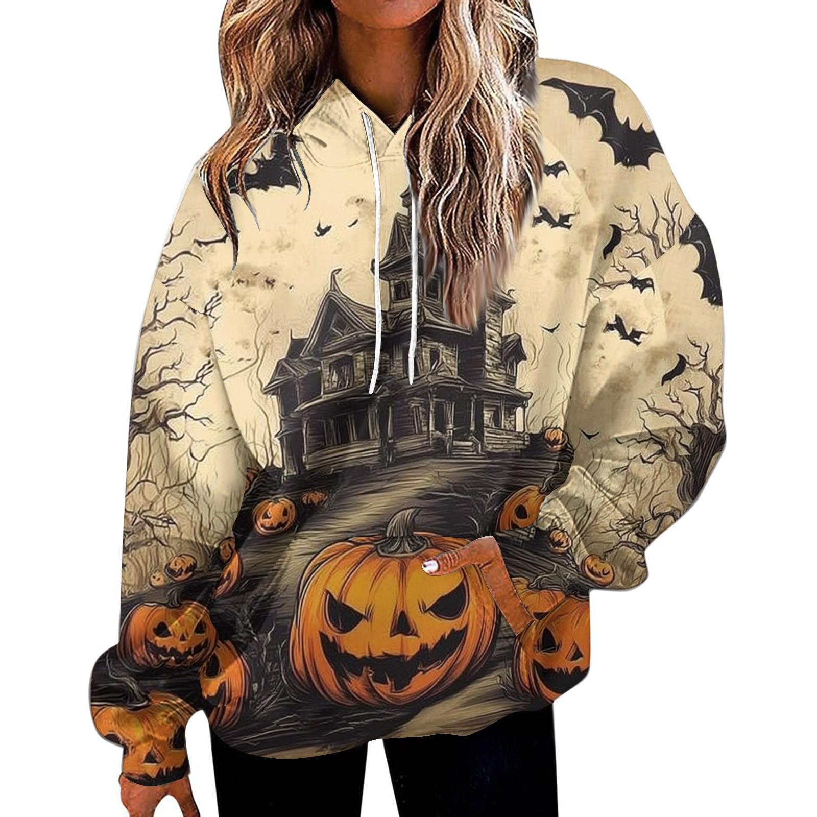 

Женская модная толстовка с принтом, повседневная толстовка с капюшоном и карманами XXXL хаки