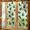 Laser-printed Christmas Tree Home Décor Static Cling Stickers for Glass Doors and Windows