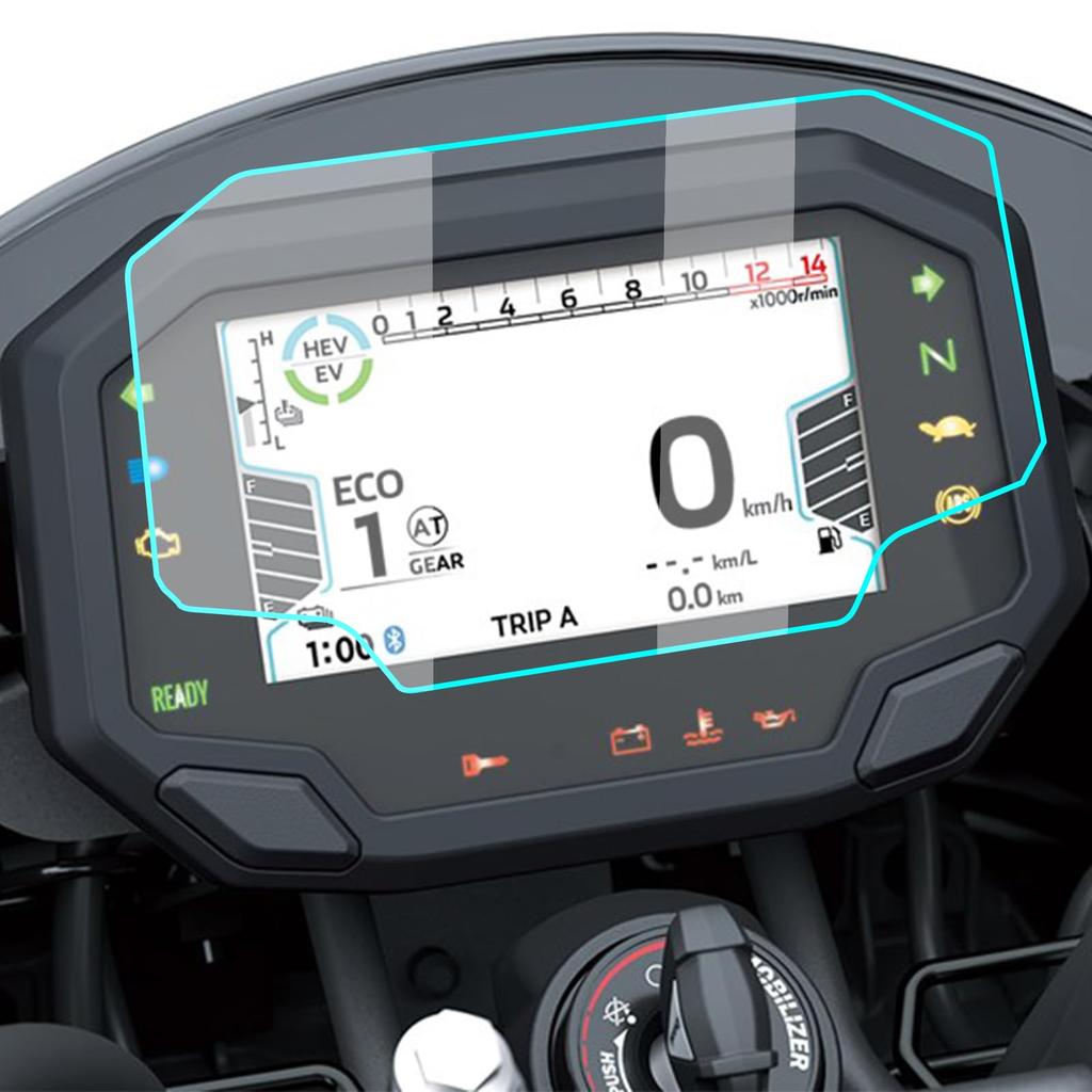 Speedometer Display Screen Protector Film Kawasaki ZX-25R/SE (2023~) ZX-4R/SE ZX4RR (2024~) ZX-6R (2024~) ZX-10R