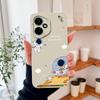 For Honor 400 Pro Phone Case Cute Astronaut Liquid Silicone Full Coverage Anti Drop Soft Back Shell For Honor400 5G Bumper Capa