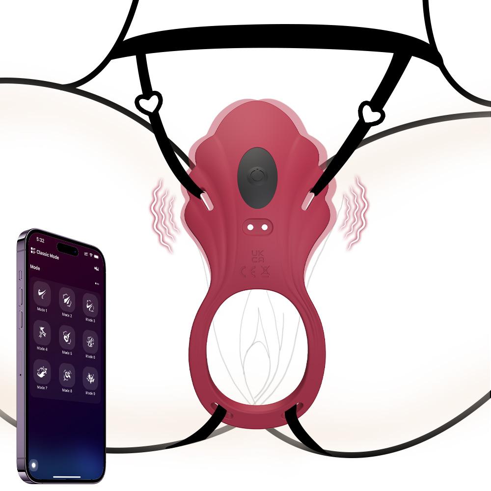 Wireless APP Wearable Panty Vibrator for Women Vibrating Clitoral Stimulator Penis Ring for Men Female Sex Toy Couples Sex Games