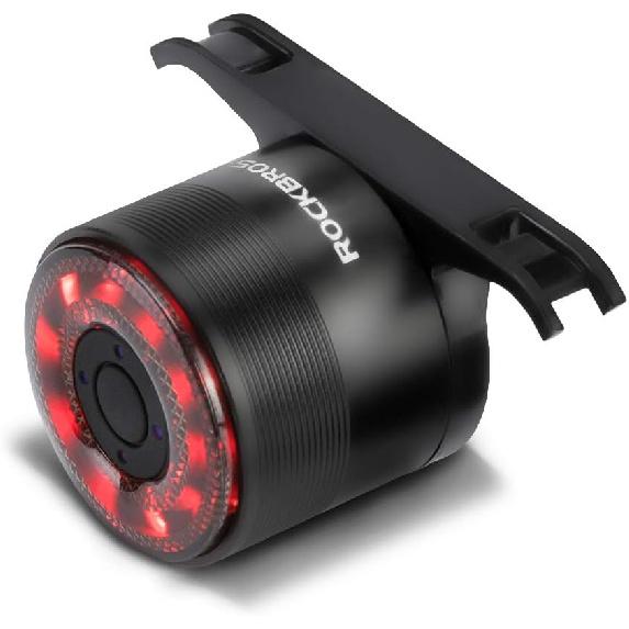 ROCKBROS Bike Tail Light Rear Bike Light Rechargeable Bike Rear Light Waterproof Bike Taillightv