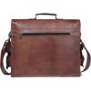 Reliable Leather Briefcase Bag Laptop Brown Women's Messenger 18" Handmade World