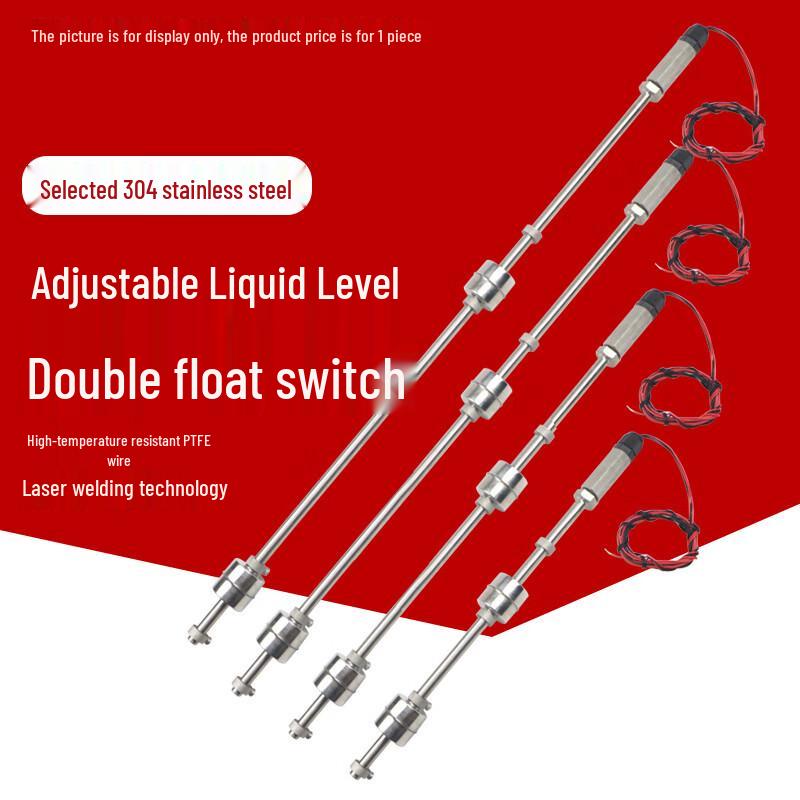 Adjustable Stainless Steel Double Float Liquid Level Switch