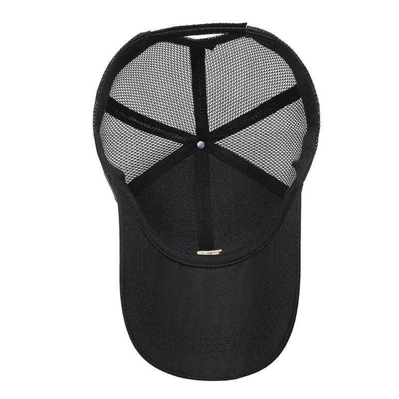 Spring and summer breathable baseball cap light and thin mesh cap R standard cap men's and women's outdoor visor fishing cap