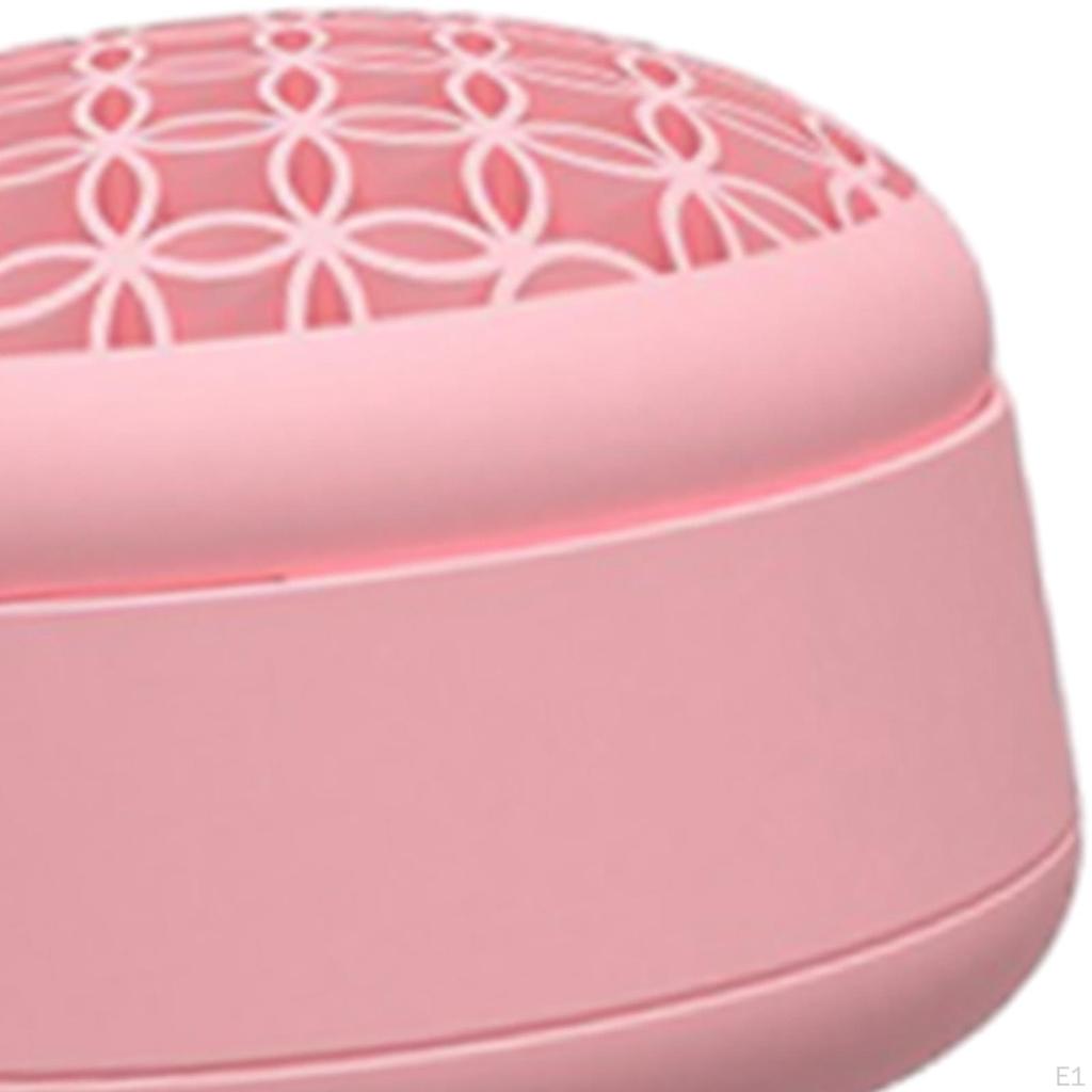 Brush Cleaner Mat Brushes Cleaning Tool Organizer Cosmetic Storage Box Makeup for