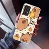 Funny Capybara Cartoon Animal Phone Case For Samsung Galaxy A17 A16 A15 A14 A13 A57 A56 A55 A54 A53 A37 A36 A35 A34 A33 A26 A25