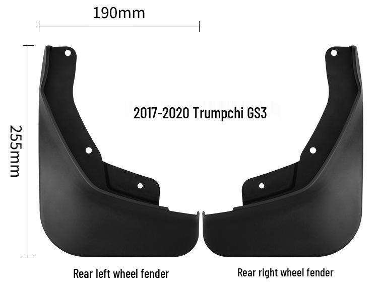 Trumpchi GS3 2017-2020 Kotflügel für Reifen für Export & Grenzüberschreitende Modifikationen
