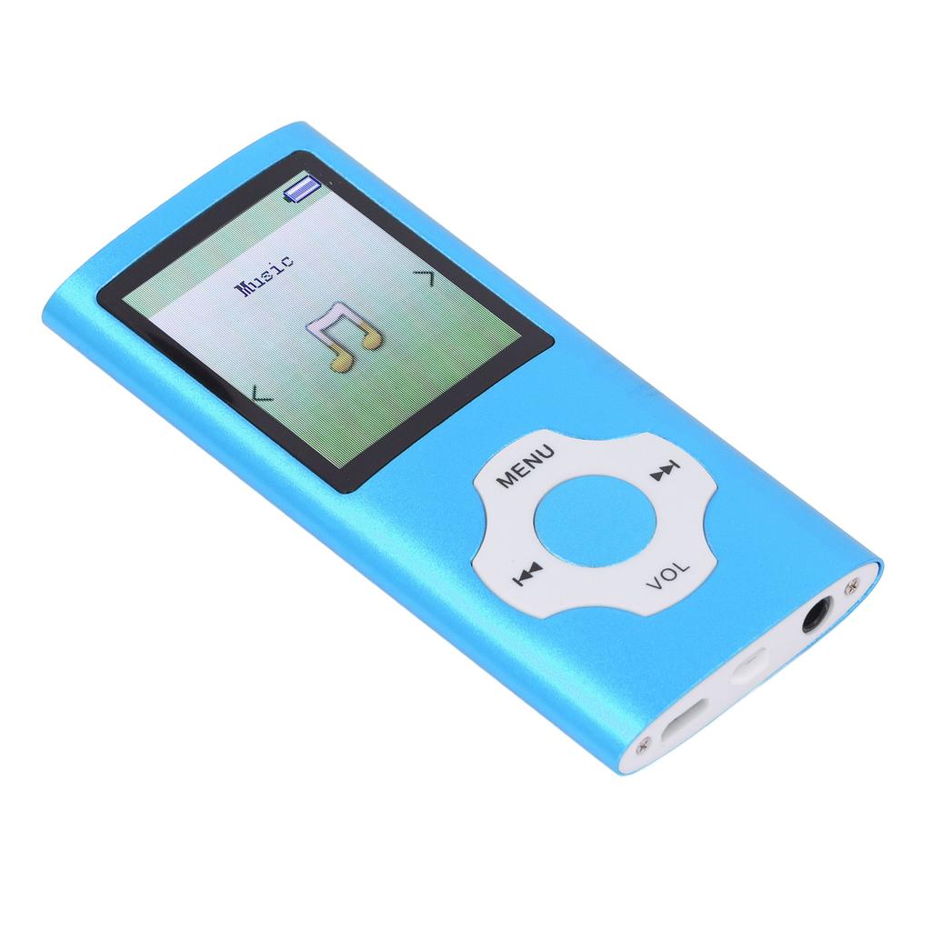 MP3 MP4 Player HiFi Sound 1.8in Color Screen 128GB Expandable Portable Video Music Player with Electronic Book Voice
