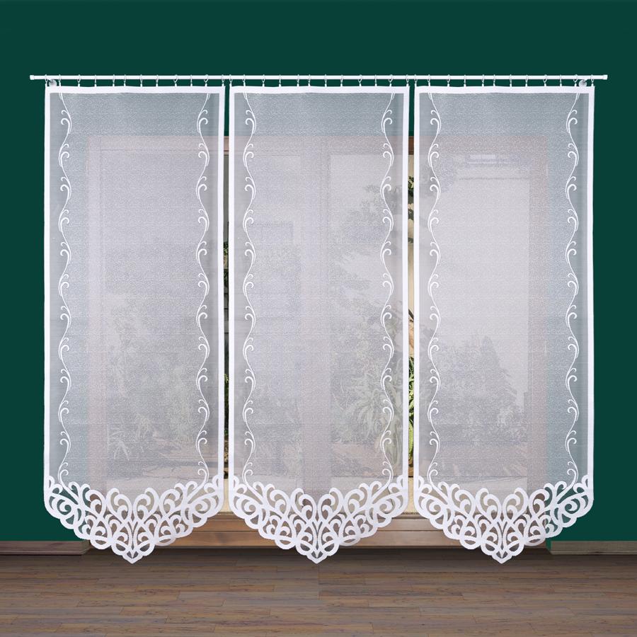 ARUN - Ready-made Jacquard Panel - 250x90 Cm - White