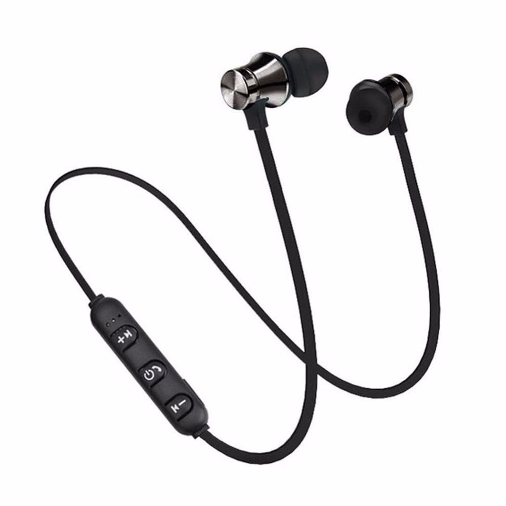 Neckband Handsfree Music Headset Magnetic Sport Earbuds Hanging Neck Wireless Bluetooth Earphone