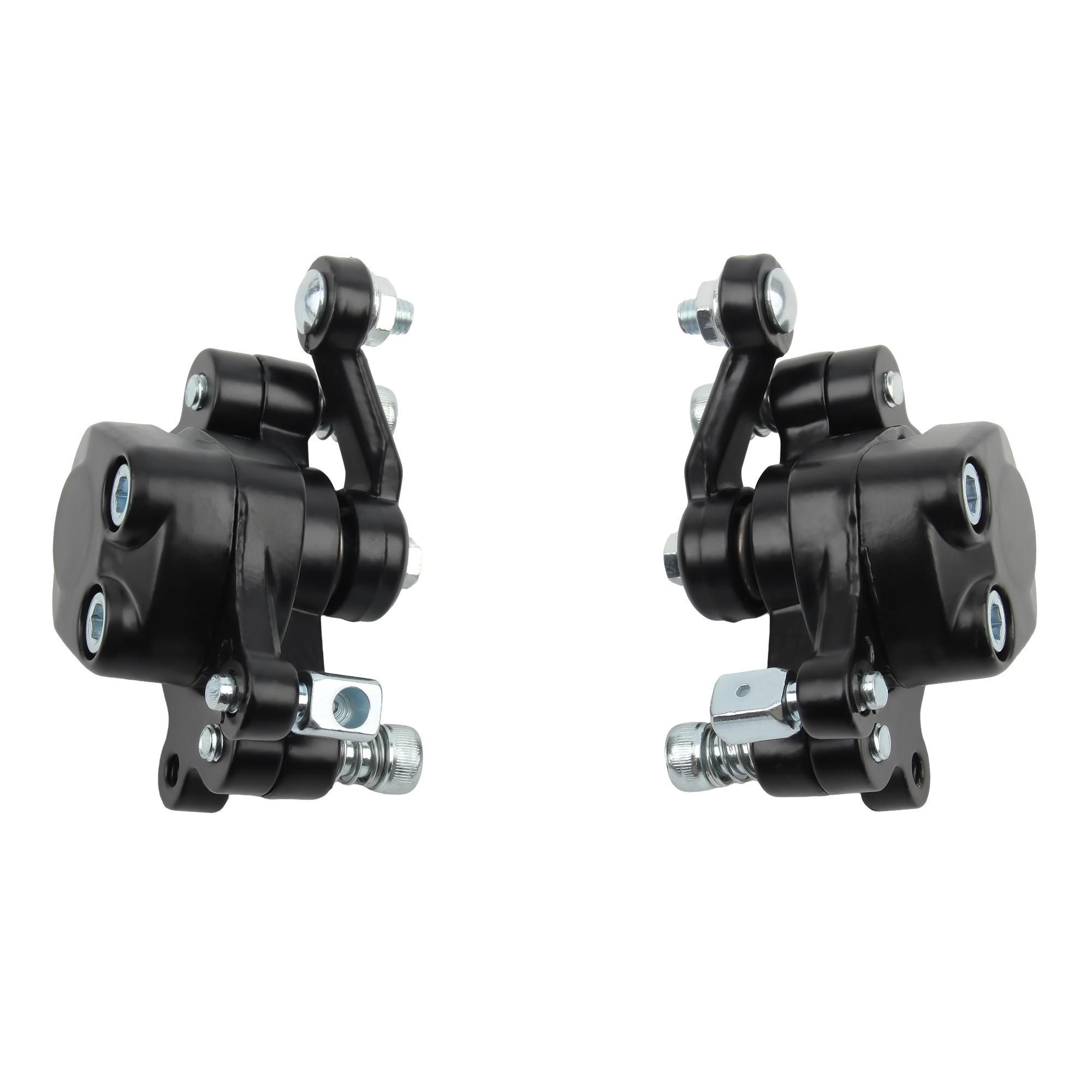 

Motorcycle Front/Rear Disc Brake Caliper accessories For 2 stroke 33cc 43cc 47cc 49cc Electric Scooter Children s Bicycle parts чёрный