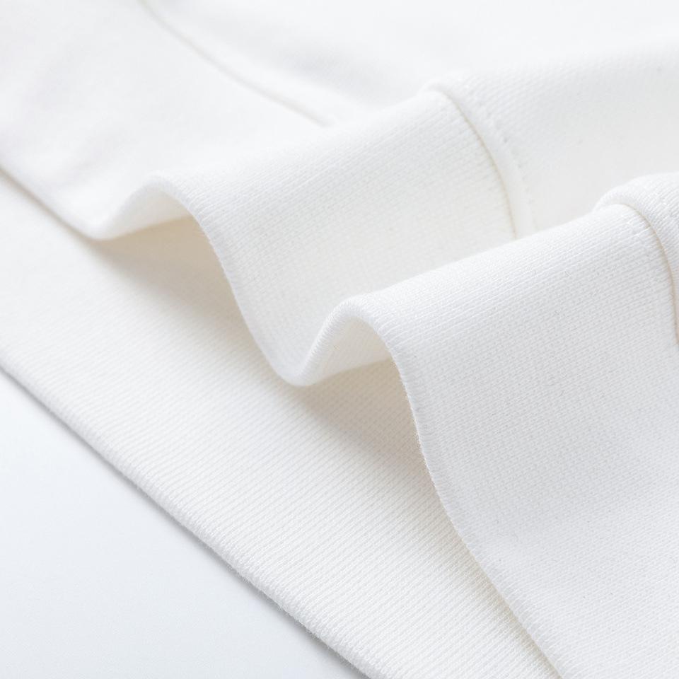 Off-White 2025 Autumn and Winter New Sketch Pattern Arrow Looped Hooded Sweatshirt for Men and Women