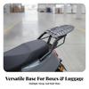 Portaequipajes Trasero para Patinete Eléctrico Accesorio Resistente Fácil de Instalar para el Desplazamiento Diario