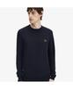 FRED PERRY [Baseline] Classic Crew Neck Merino Wool Knit - Navy Afpm2439601-795
