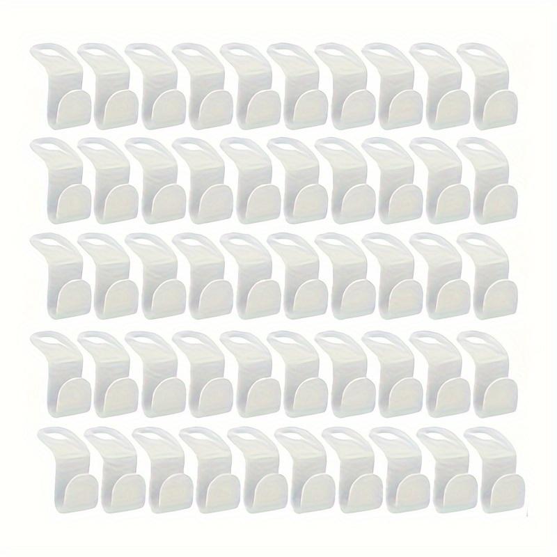 

Инновационный набор из 50 складных пластиковых крючков для вешалок - Компактная коробка - Повседневный стиль, разные цвета - Крючки для одежды, вешалки