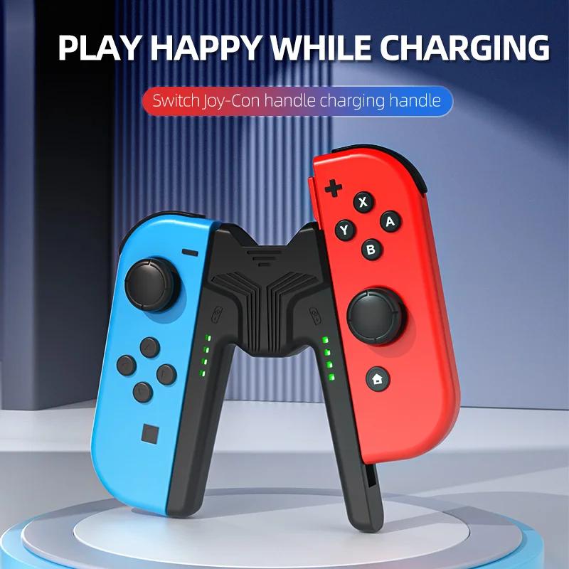 Portable Charging Grip Bracket for Switch Joycon Handle Gaming Controller Grip Charging Station for Nintendo Switch Accessories