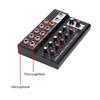 MUX5210 10 Channel Sound Mixer DJ Mixer Sound Board Console Power Stereo for Karaoke PC Recording Stage Accessories