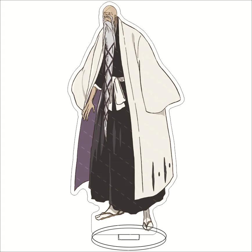 Anime BLEACH Acrylic Decorative Crafts Toy 15cm Ichigo Kurosaki Aizen Sousuke Collectible Figures Desktop Home Decoration