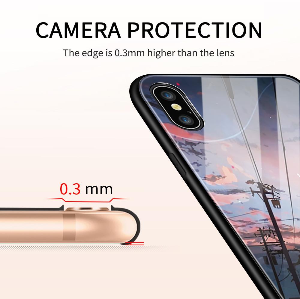 Tempered Glass Phone Case For OPPO Reno13 Reno14 Realme 11 12Pro 14 GTNeo6 C21Y C53 C75 OnePlus Nord2 NordCE3Lite Soft Edge Shockproof Smooth Shell